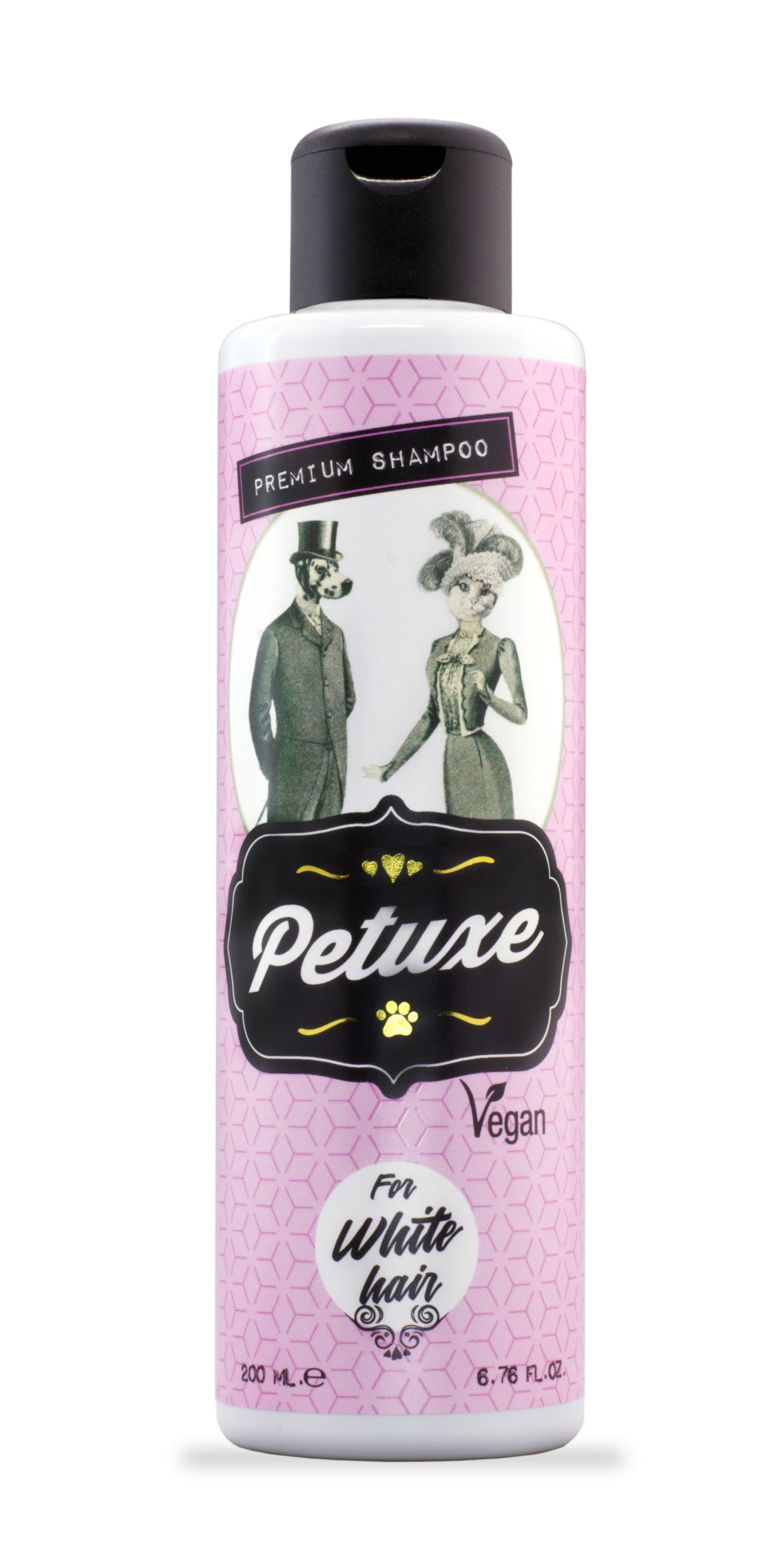 Petuxe® Premium Shampoo für weißhaarige Hunde und Katzen – Bild 3